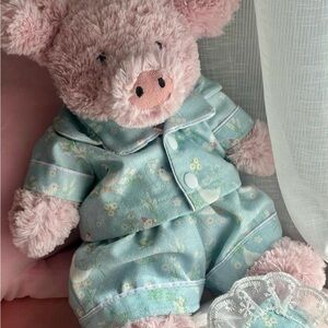 COPY - Jellycat Bartholomew Bear & Barnabus Pig handmade pajamas (3 PCS)